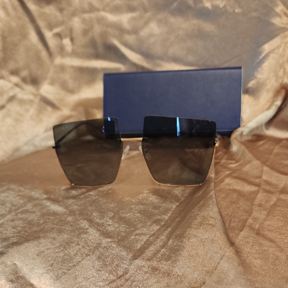 Fendi Sunglasses Women's FF-0401/S  Gold/Blue
